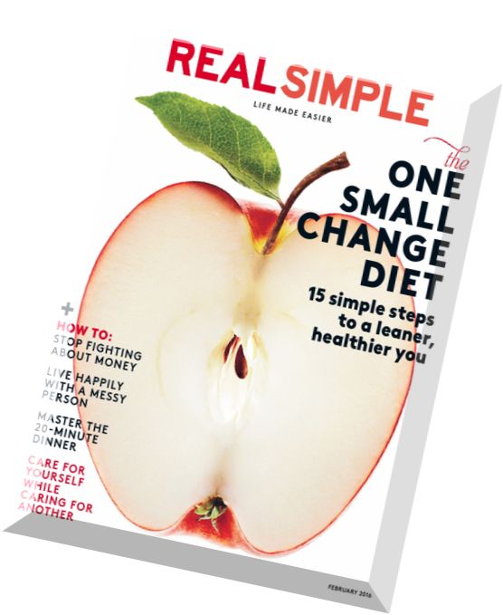 Screenshot of Real Simple Magazine cover